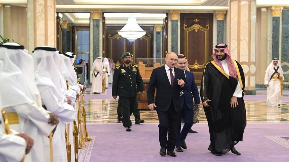 ردود أفعال على مصافحة ولي العهد السعودي للرئيس الروسي في اليمامة