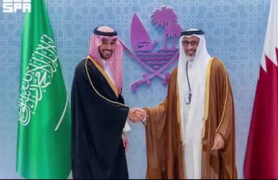 ولي العهد السعودي وأمير قطر يشهدان تباد عدد من الاتفاقيات