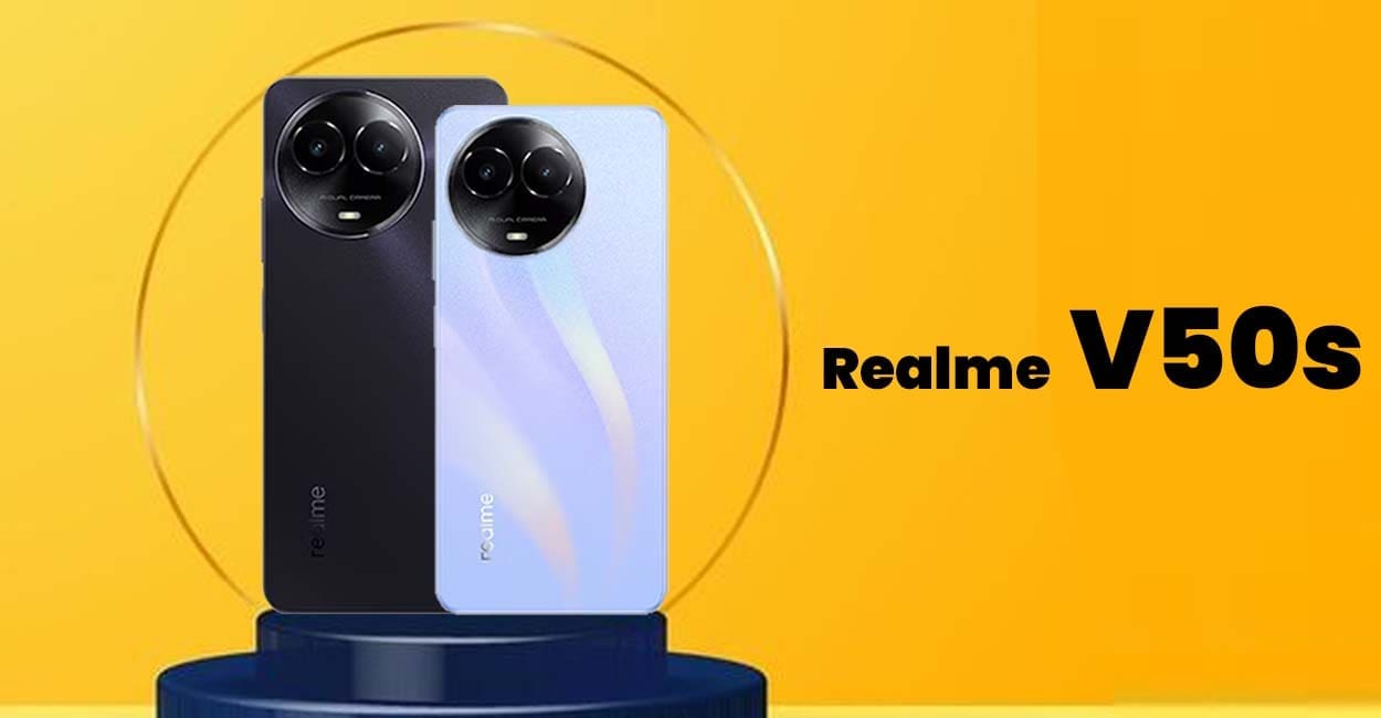 بشاشة عملاقة ريلمي تطلق هاتف Realme V50s ضمن الفئة المتوسطة