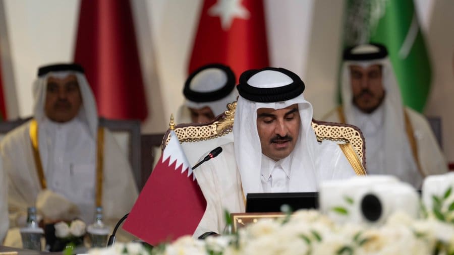 "زمن الاستعمار قد ولى" تفاعل كبير على كلمة أمير قطر عن الحرب في فلسطين