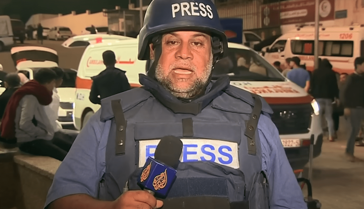 إصابة مراسل قناة الجزيرة وائل الدحدوح في قصف للجيش الإسرائيلي
