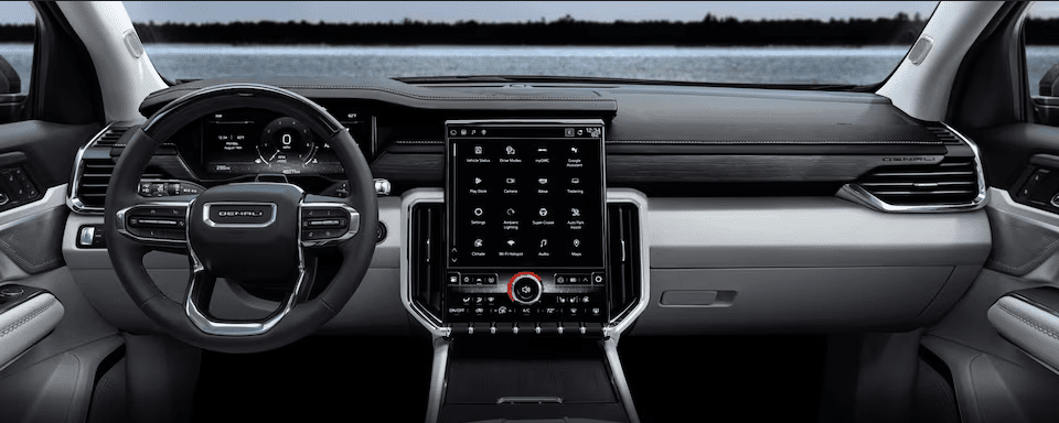 شاشة سيارة جي إم سي أكاديا 2024