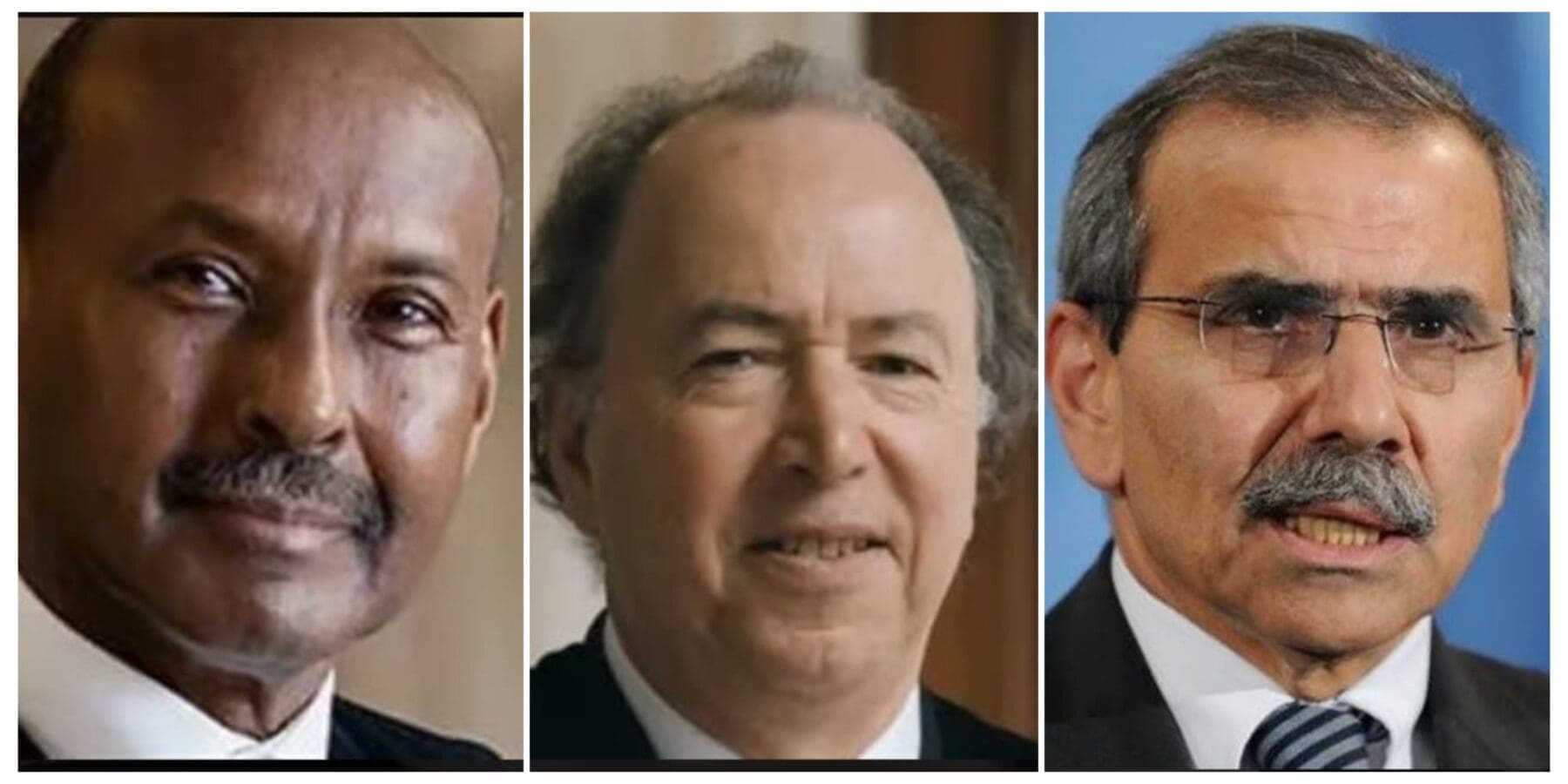 القضاة الثلاثة العرب في محكمة العدل الدولية