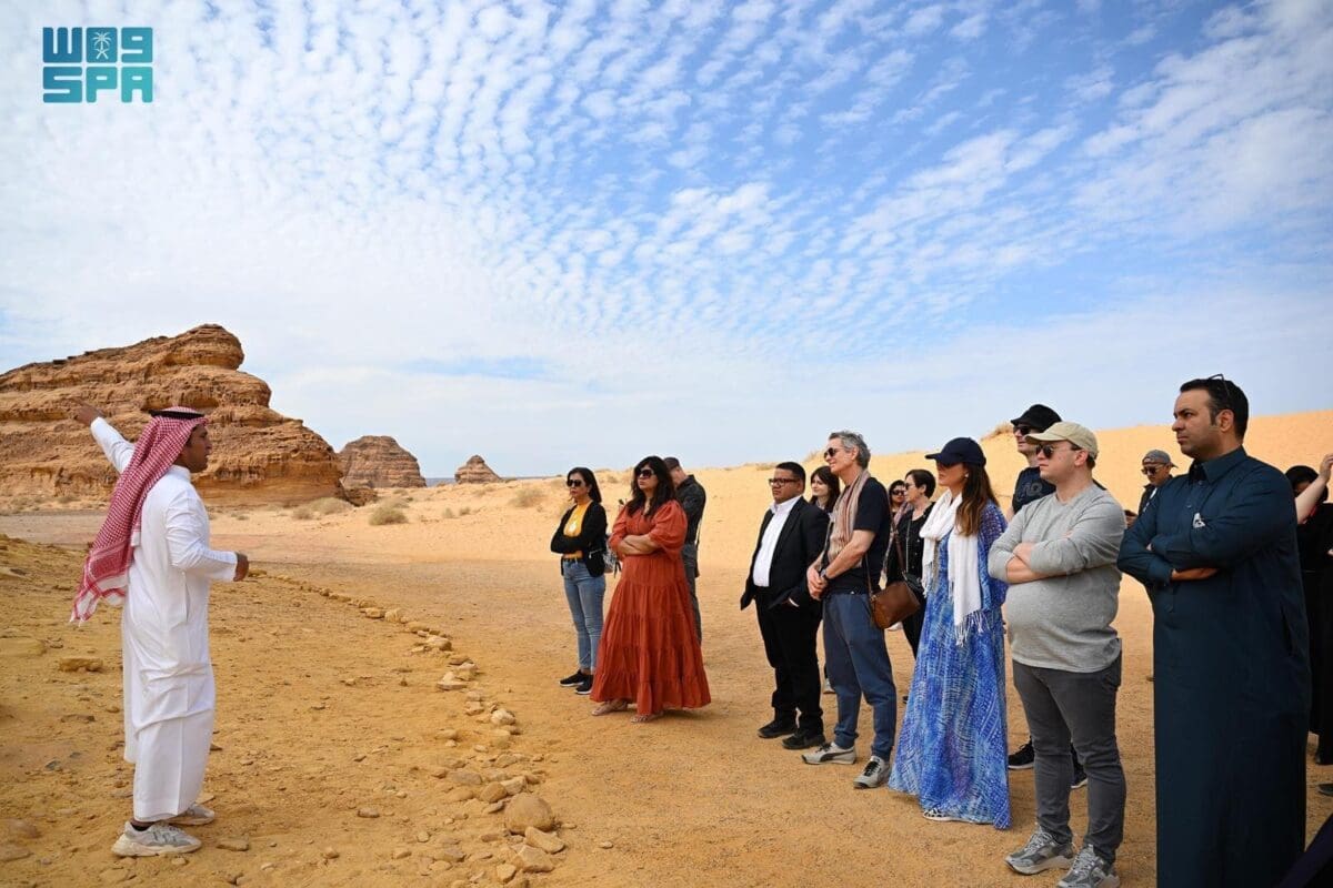زيارة ضيوف المنتدى السعودي للإعلام تكشف عن ثروات تاريخية استثنائية في محافظة العُلا