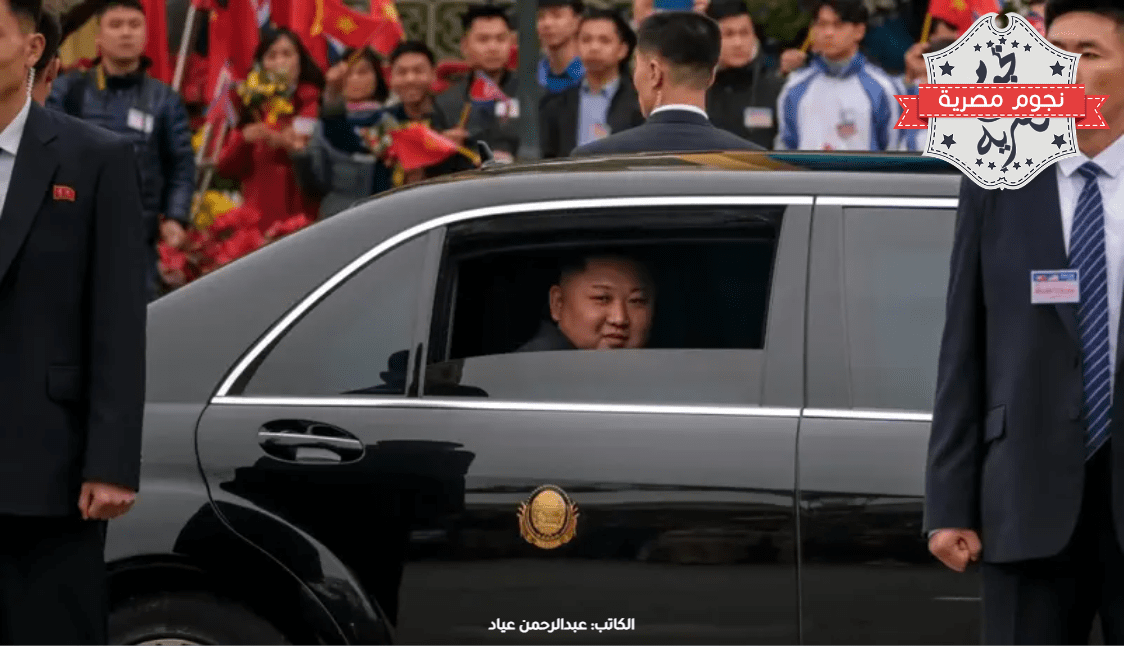 زعيم كوريا الشمالية في سيارته من طراز مرسيدس مايباخ