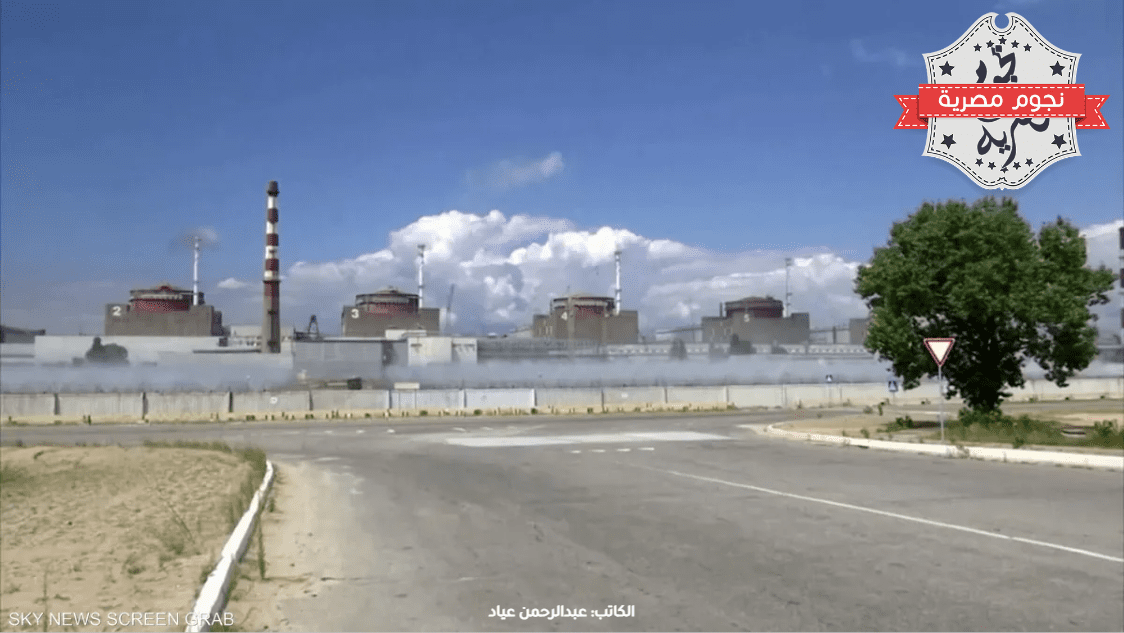محطة زابوريجيا النووية جنوب أوكرانيا