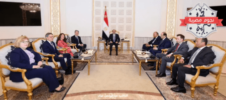 الرئيس المصري عبدالفتاح السيسي يستقبل وزير الخارجية بالقاهرة