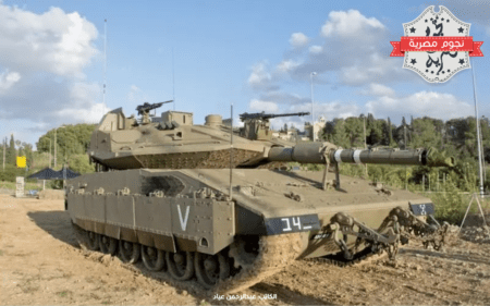 الدبابة ميركافا الإسرائيلية