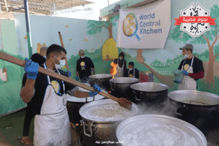 عمال المطبخ المركزي العالمي في غزة (أرشيفية)