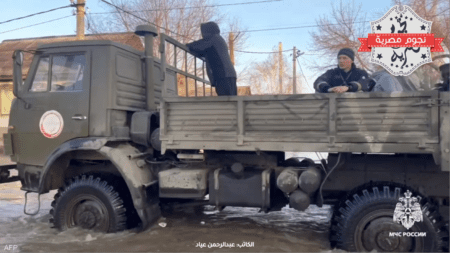 من عمليات إجلاء السكان في روسيا